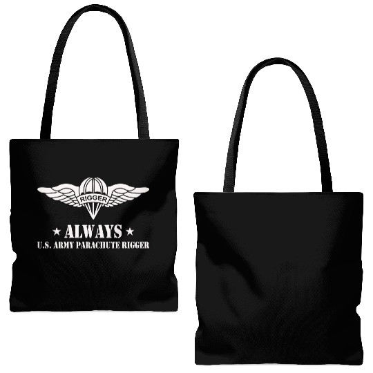 Us Army parachute rigger Tote Bags (AOP)