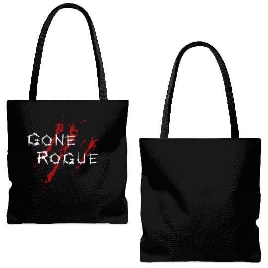 Gone Rogue Detroit Bloody Tote Bags (AOP)