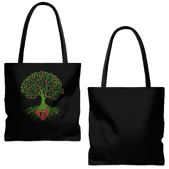 Tree - love Tote Bags (AOP)