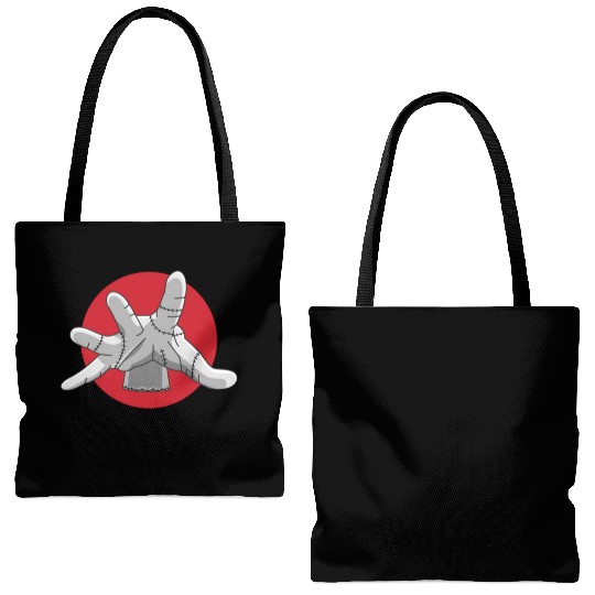 Thing Wednesday Wednesday Addams Enid TV Show Tote Bags (AOP)