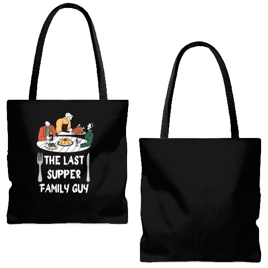 the last supper family guy Tote Bags (AOP)