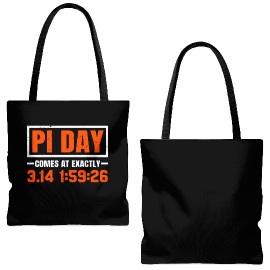 Funny Pi Day Tote Bags (AOP) Math Tote Bags (AOP) for Pi Day 3 14159