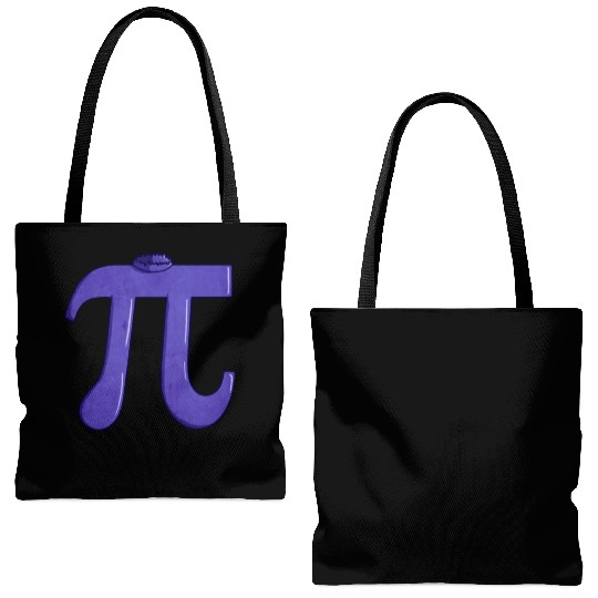 Blueberry Pi - Funny Pi Day Math Teacher Tote Bags (AOP)