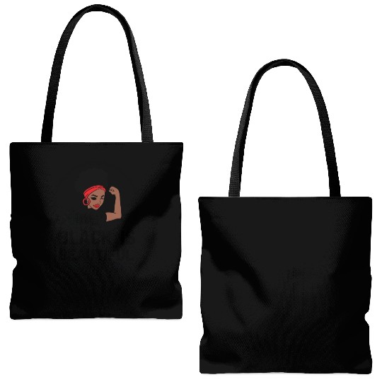 Black Is Beautiful Tote Bags (AOP)