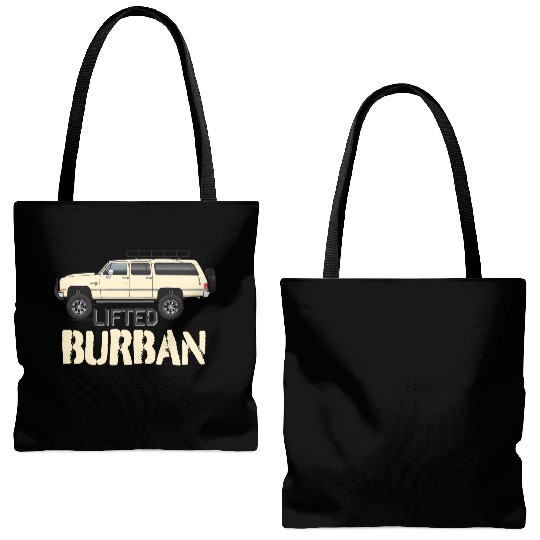 burban Santa Fe Tan Tote Bags (AOP)