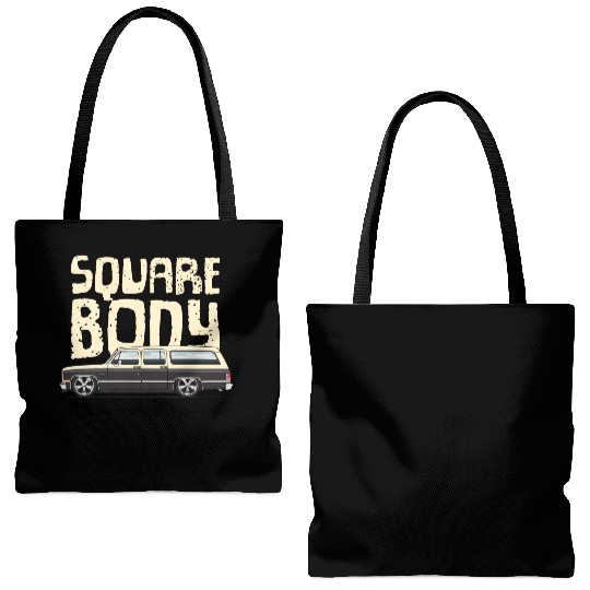 square body Santa Fe Tan Tote Bags (AOP)