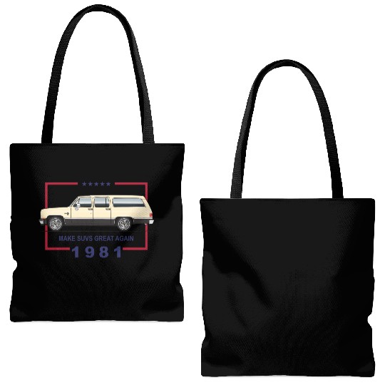 make Santa Fe Tan Tote Bags (AOP)