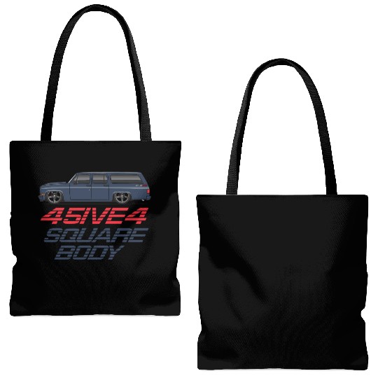 45 Midnight Blue Tote Bags (AOP)