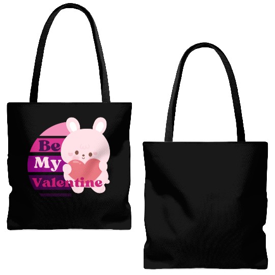 Be My Valentine Tote Bags (AOP)