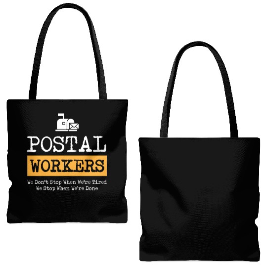 Postal Worker, postal worker, mailman, postman Tote Bags (AOP)