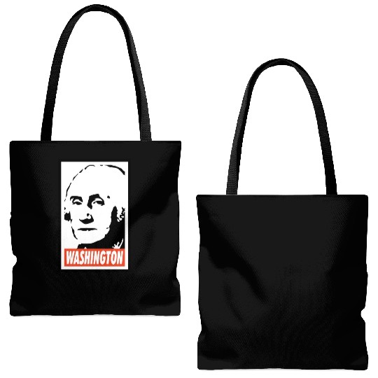 George Washington Tote Bags (AOP)