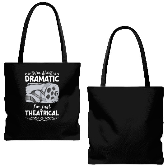 Actress Stage Drama Club Tote Bags (AOP)