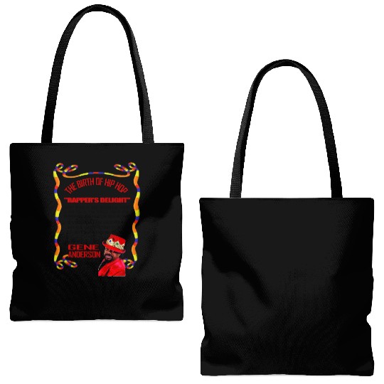 THE BIRTH OF HIP HOP RAPPER'S DELIGHT Tote Bags (AOP)