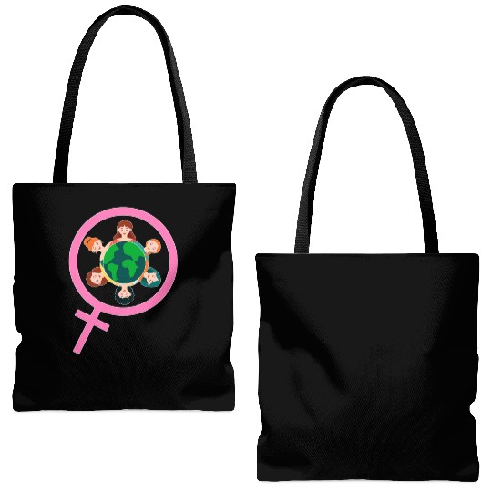 International Women's Day Embrace Equity Tote Bags (AOP)