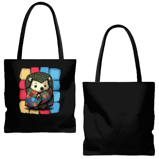 PatchHog - Sweet Hedgehog Tote Bags (AOP)