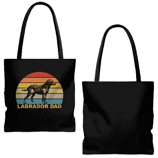 Labrador Dad For Labrador Lover Tote Bags (AOP)