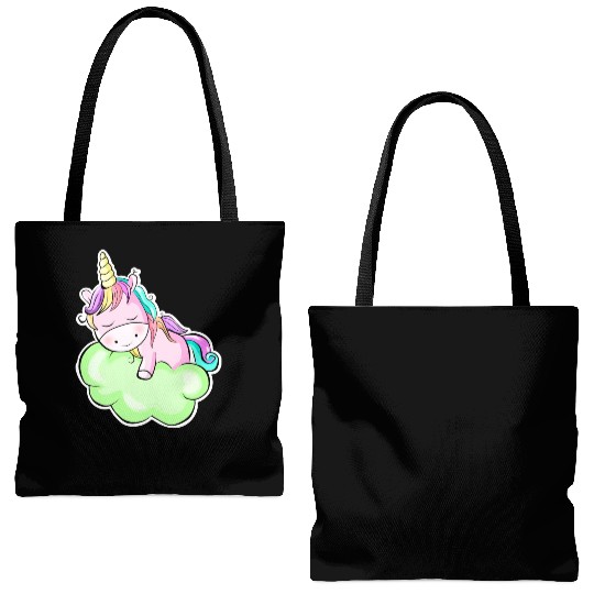 sleepy pony. Tote Bags (AOP)