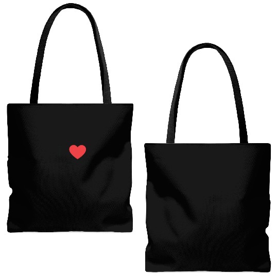 I LOVE (HEART) GASLIGHTING Tote Bags (AOP)