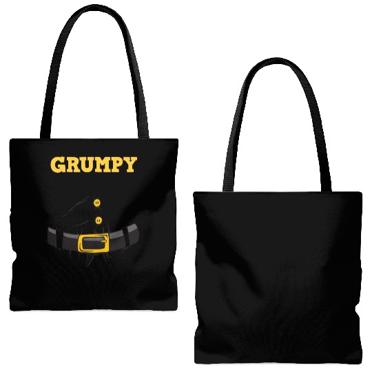 Grumpy Santa Claus - Ugly Christmas Tote Bags (AOP)