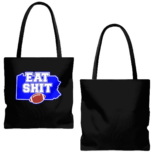 Eat Shit and Sport Tote Bags (AOP)