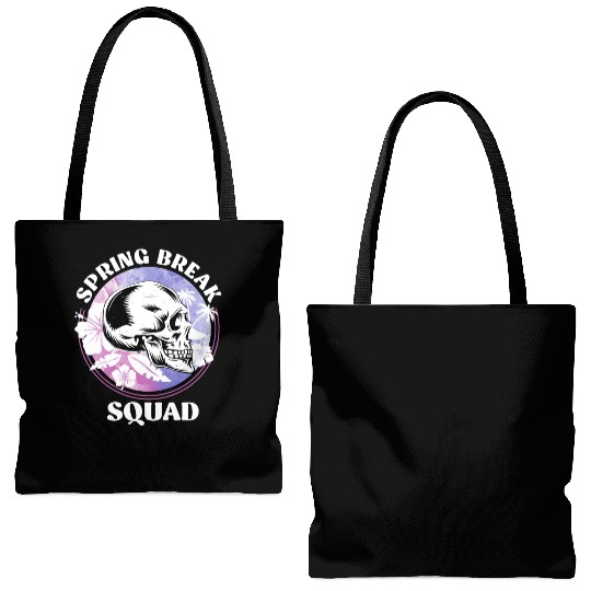 Spring Break Squad Summer Vacation Spring Break Tote Bags (AOP)