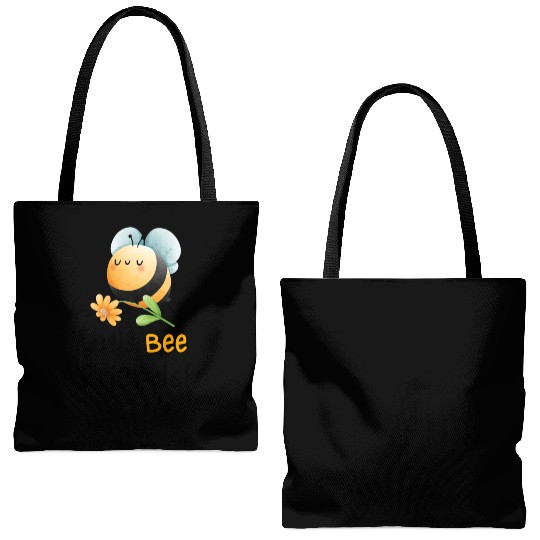 Let's Bee Friends Too - Plant Lover Gifts Tote Bags (AOP)