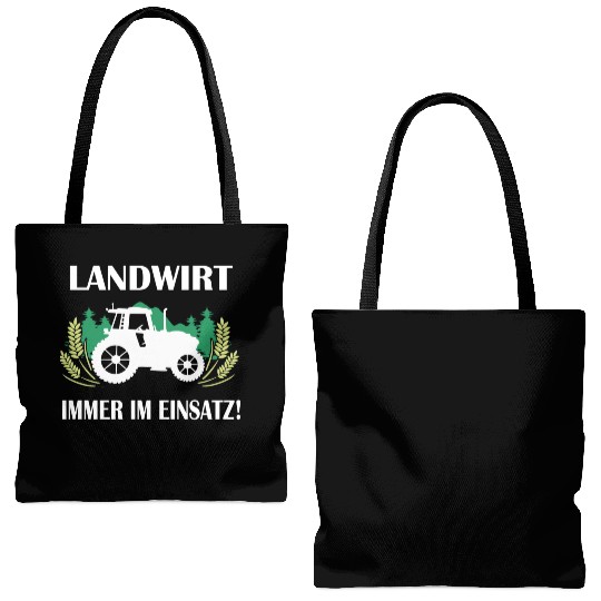 Farmer farmer always in use Tote Bags (AOP)