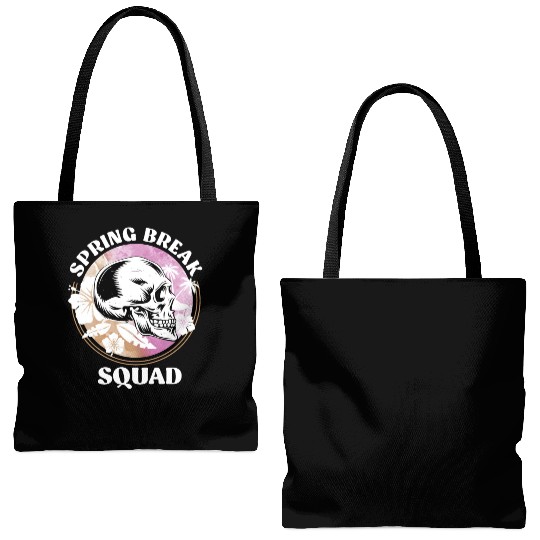 Spring Break Squad Summer Vacation Spring Break Tote Bags (AOP)