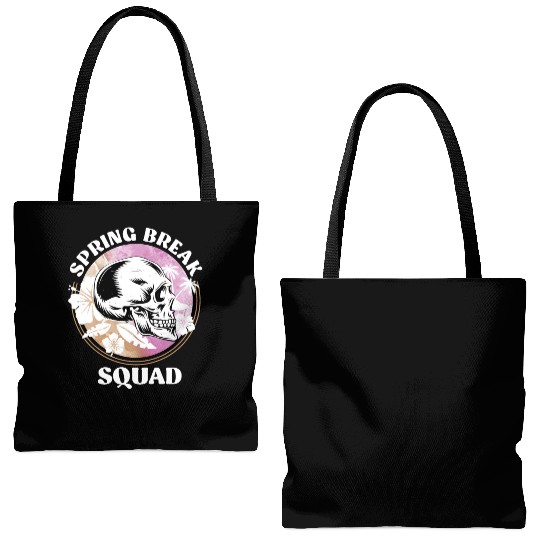 Spring Break Squad Summer Vacation Spring Break Tote Bags (AOP)