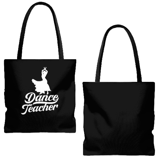 Dance Teacher Class Dancer Teach Dancing Tote Bags (AOP)