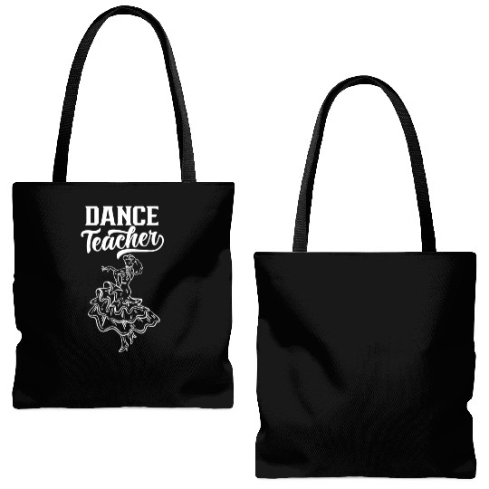 Dance Teacher Dancing Dancer Teach Class Tote Bags (AOP)