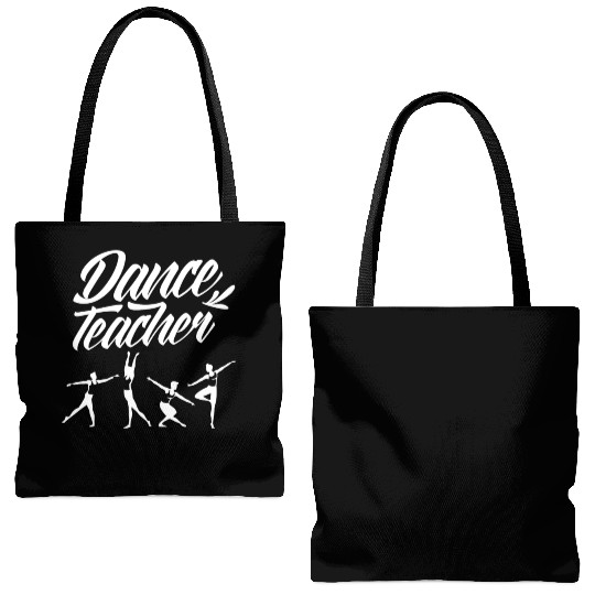 Ballet Dance Teacher Class Teach Dancing Dancer Tote Bags (AOP)
