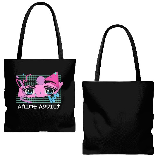 Anime Lover Manga Kawaii Japanese Animation Cute E Tote Bags (AOP)