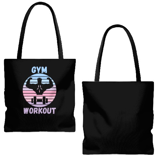 Gym Workout Tote Bags (AOP)