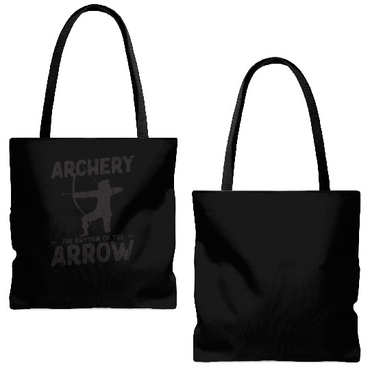 Archery, the rhythm of the arrow - Archery Tote Bags (AOP)