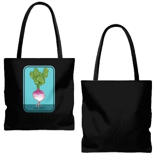 Turnip Tote Bags (AOP)