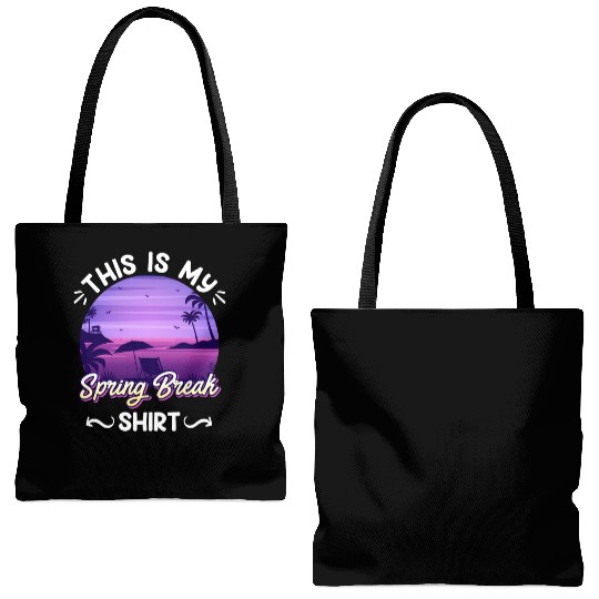 Party Sun Beach This is my Spring Break Tote Bags (AOP)
