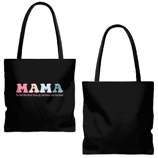 Sweet Mothers Day Greetings - I Love Mom Tote Bags (AOP)