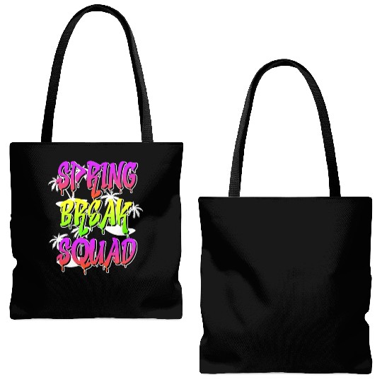Spring Break Squad Summer Vacation Spring Break Tote Bags (AOP)