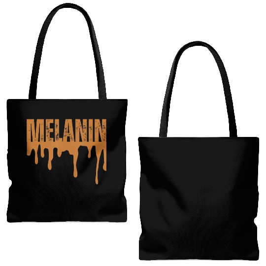 Drippin Melanin Black Pride Tote Bags (AOP)