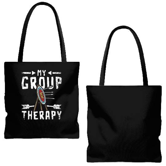 My group therapy Archery Tote Bags (AOP)