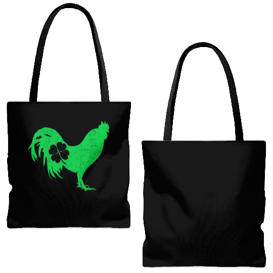 Shenanigans Shamrock St. Patrick's Day Tote Bags (AOP)