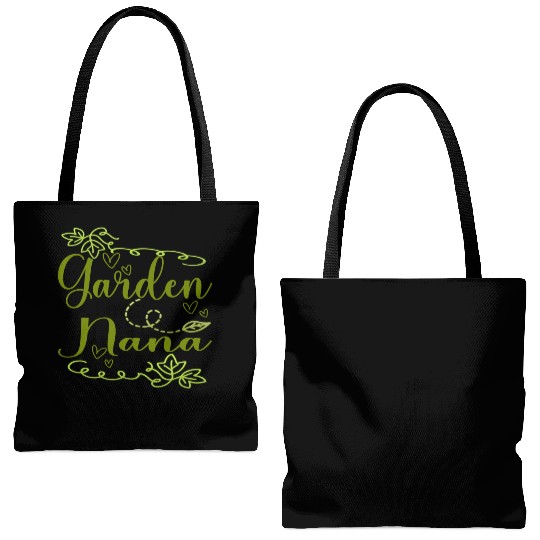 Garden Nana Tote Bags (AOP)