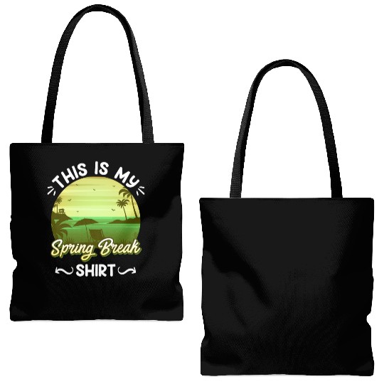 Party Sun Beach This is my Spring Break Tote Bags (AOP)
