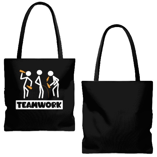Teamwork Summer Vacation with Friends Spring Break Tote Bags (AOP)