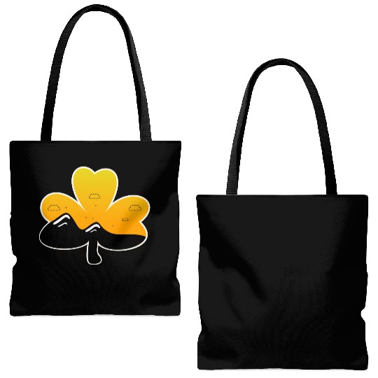 vintage st patrick sunrise Tote Bags (AOP)
