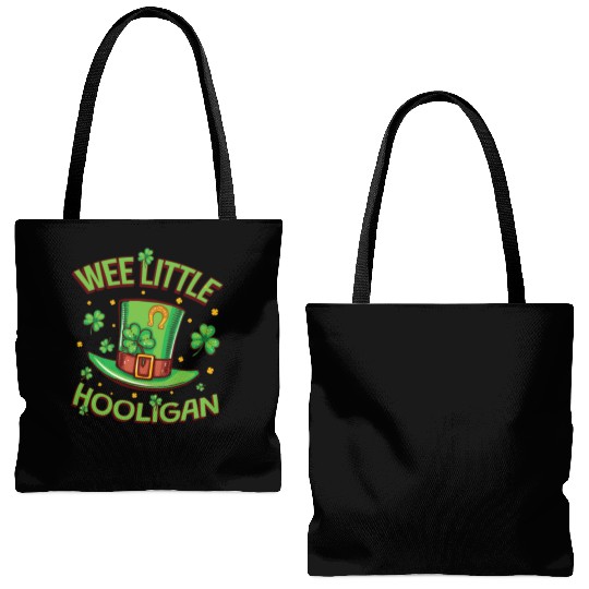 Wee Little Hooligan Tote Bags (AOP)