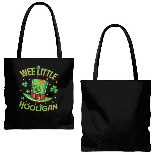 Wee Little Hooligan Tote Bags (AOP)