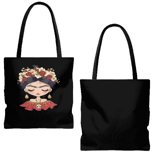 Frida Kahlo Tote Bags (AOP)