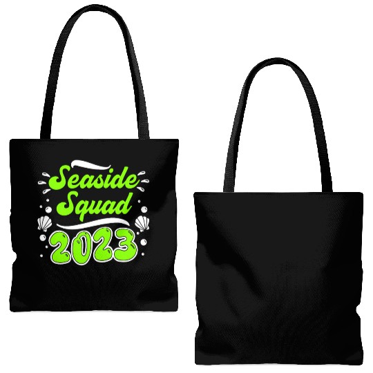 Seaside Squad 2023 Vacation Friends Spring Break Tote Bags (AOP)